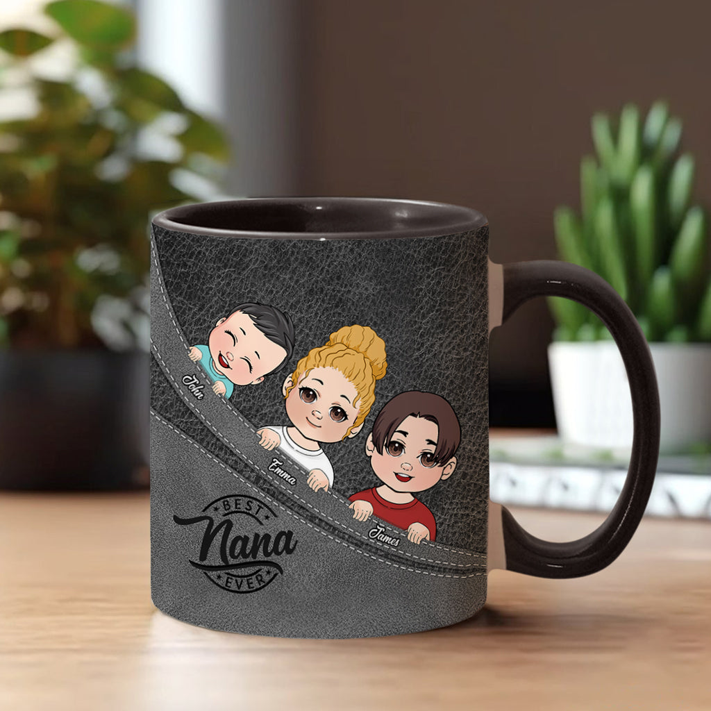 Beste Oma / Opa / Papa / Mama aller Zeiten - Personalisierte Tasse mit Oma-Akzent