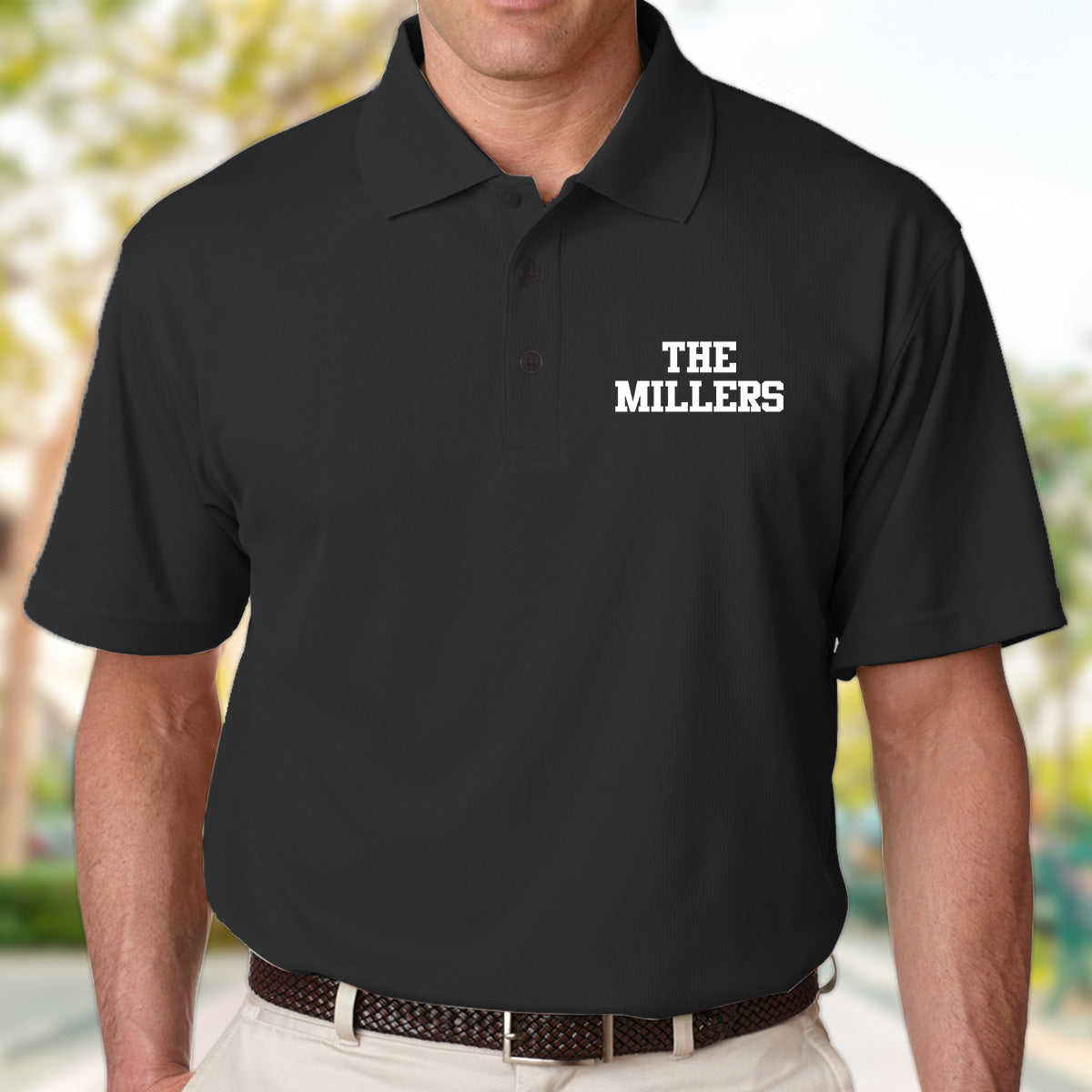 Custom Name - Personalized Family Embroidered Polo Shirt