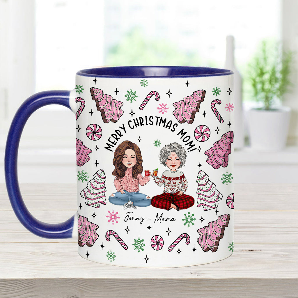 Statt Enkelkinder – Geschenk für Mama – Personalisierte Tasse mit Akzent