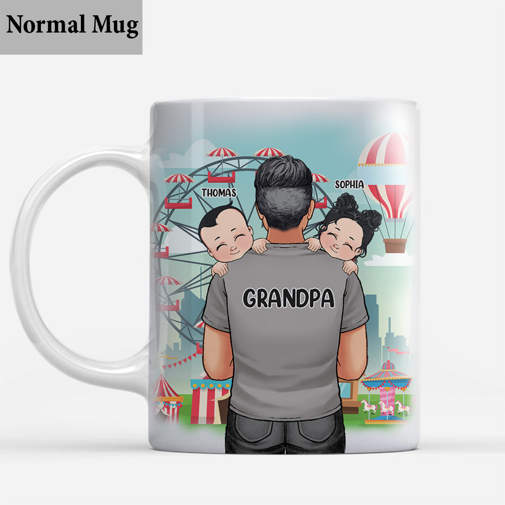 Bester Papa aller Zeiten – Geschenk für Papa, Opa, Onkel, Ehemann – Personalisierte Tasse