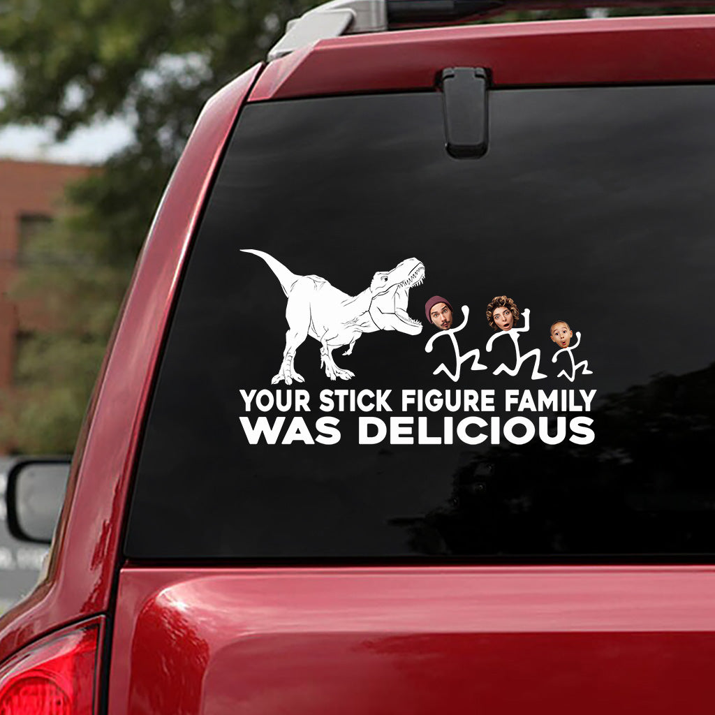 Dem T-Rex ist alles egal – Dinosaurier-Geschenk für Freunde, Mama, Papa, Ehemann, Ehefrau, Freundin, Freund – Personalisierter Aufkleber