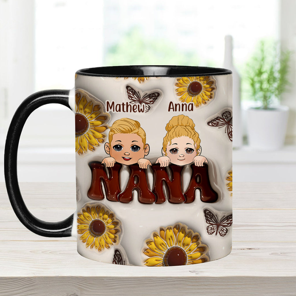 Beste Oma der Welt – Geschenk für Oma – Personalisierte Tasse mit Akzent
