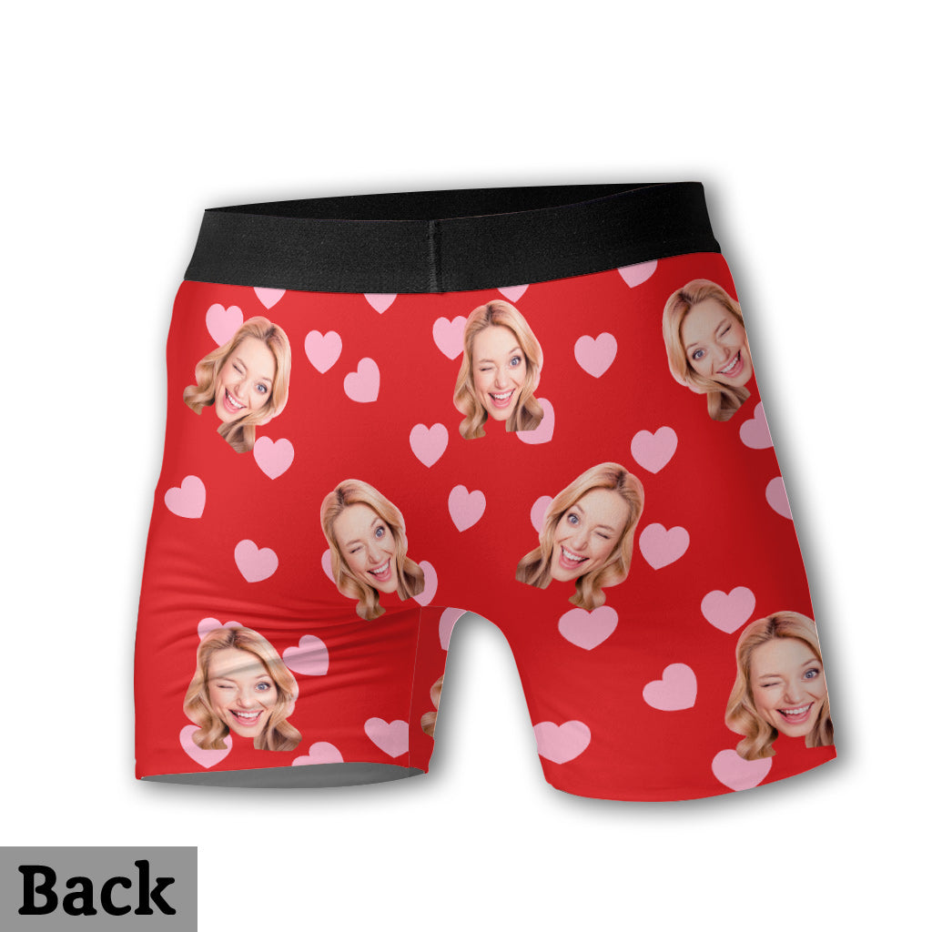 Herren-Boxershorts mit Foto – Geschenk für Ehemann, Freund – Personalisierte Herren-Boxershorts
