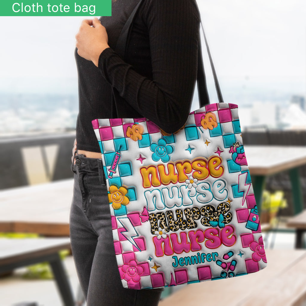 Nurse Life - Personalized Nurse Tote Bag