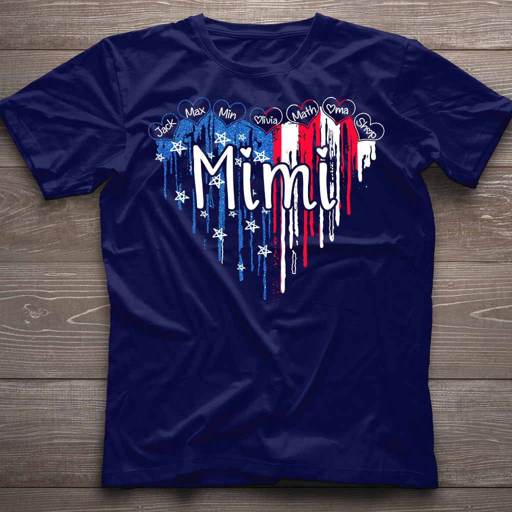 Meine Enkelkinder – Personalisiertes Oma-T-Shirt & Hoodie