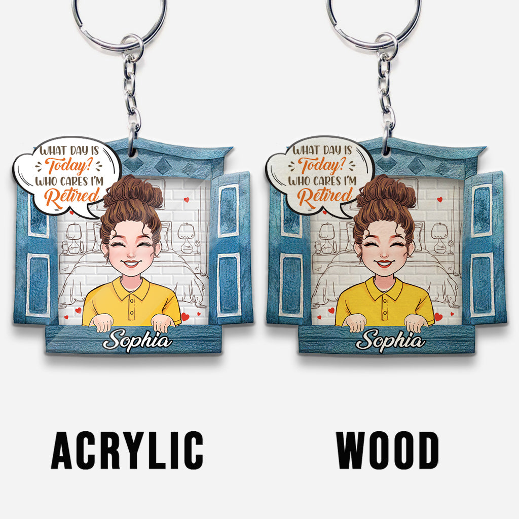 Welcher Tag ist heute? – Personalisierter Schlüsselanhänger (nicht mehr im Handel erhältlich)