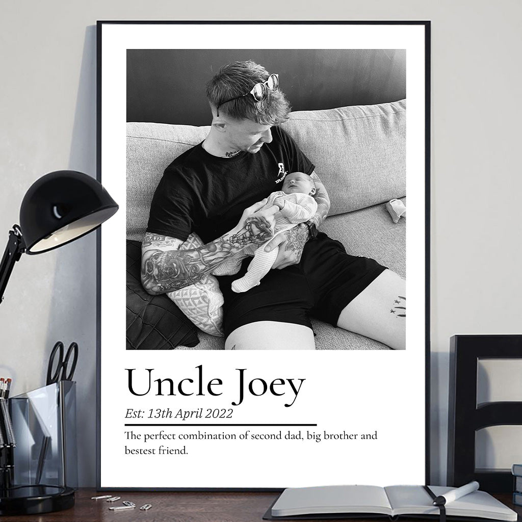 Best Uncle Ever - Personalized Uncle Canvas And Poster