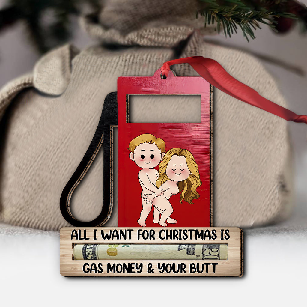 Alles, was ich mir zu Weihnachten wünsche – Geschenk für Ehemann, Freund, Ehefrau, Freundin – Personalisierter Weihnachtsschmuck