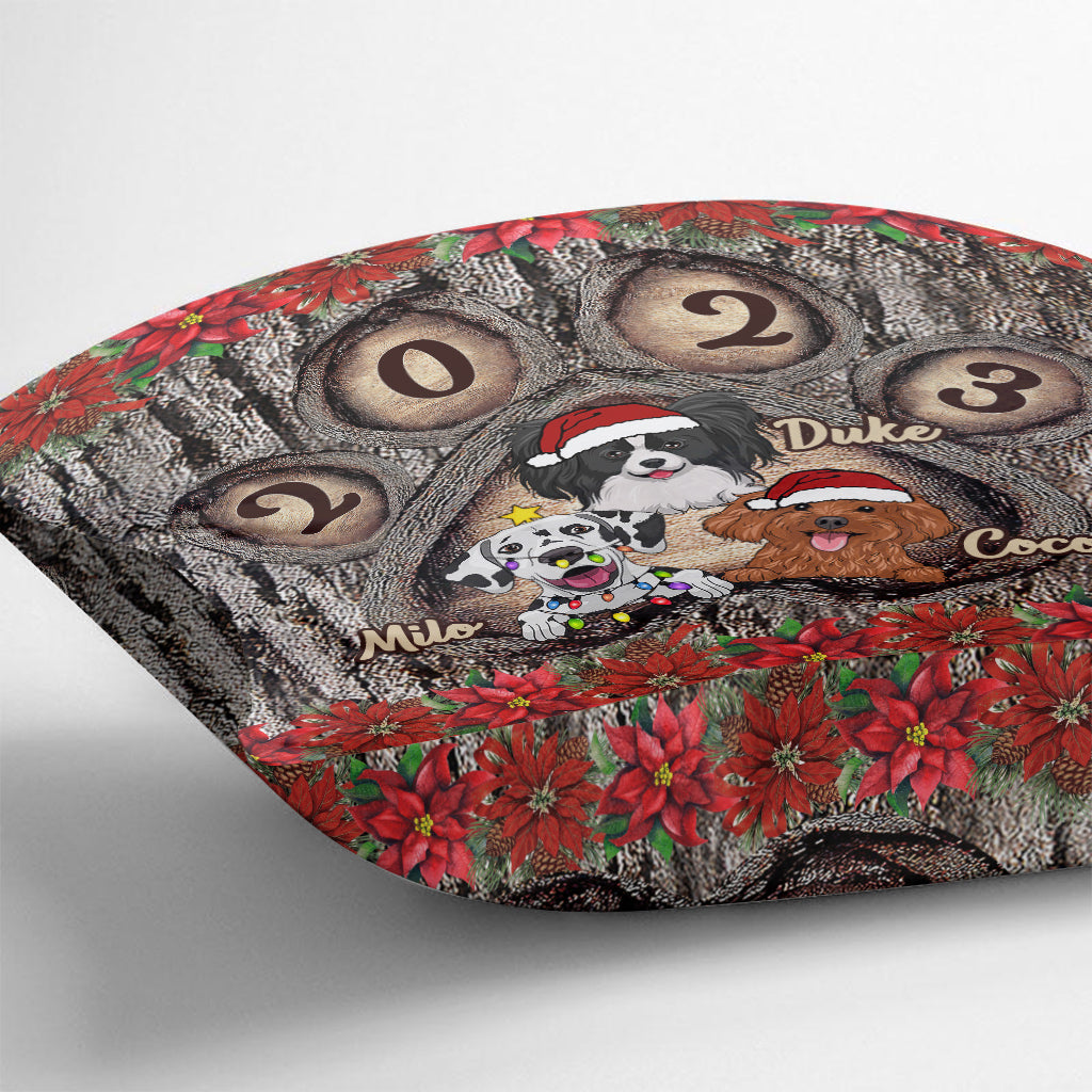 Dog Mom - Personalized Dog Throw Pillow