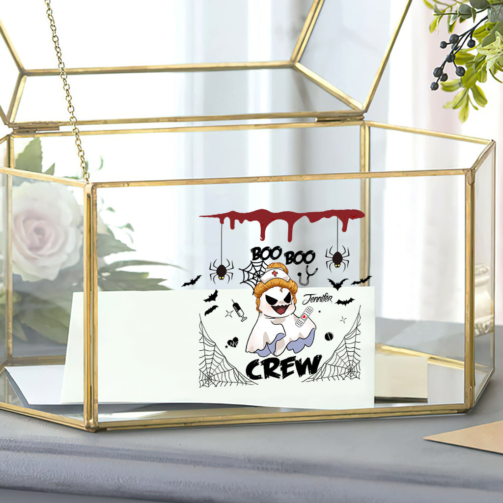 Boo Boo Crew - Personalized Nurse Decal Full