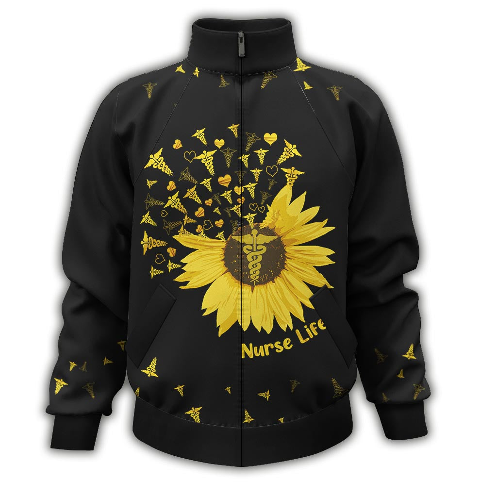 Stolz, Krankenschwester zu sein – Personalisierte Krankenschwester-Reißverschlussjacke