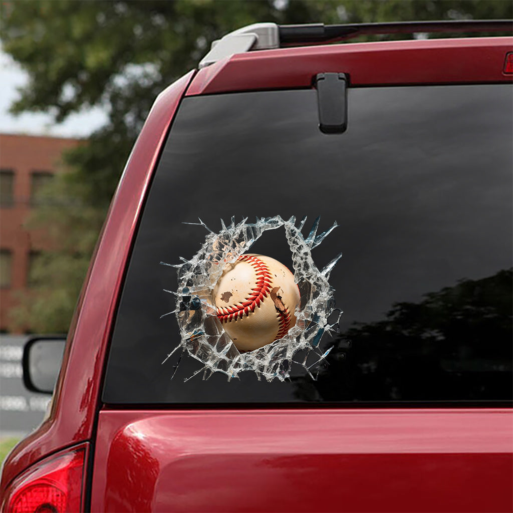 Love Baseball - Baseball Decal Full