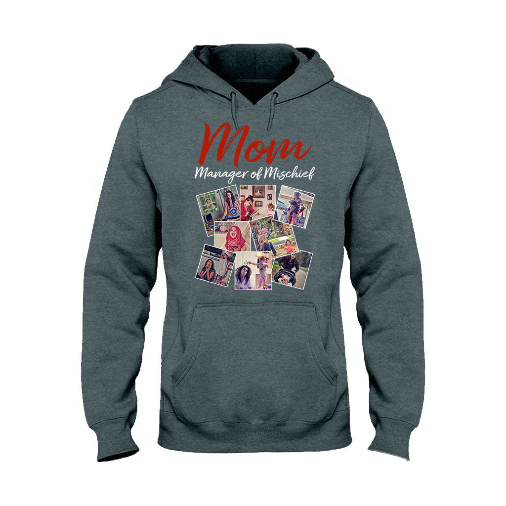 Mama, die für Chaos sorgt – Personalisiertes Mutter-T-Shirt und Hoodie