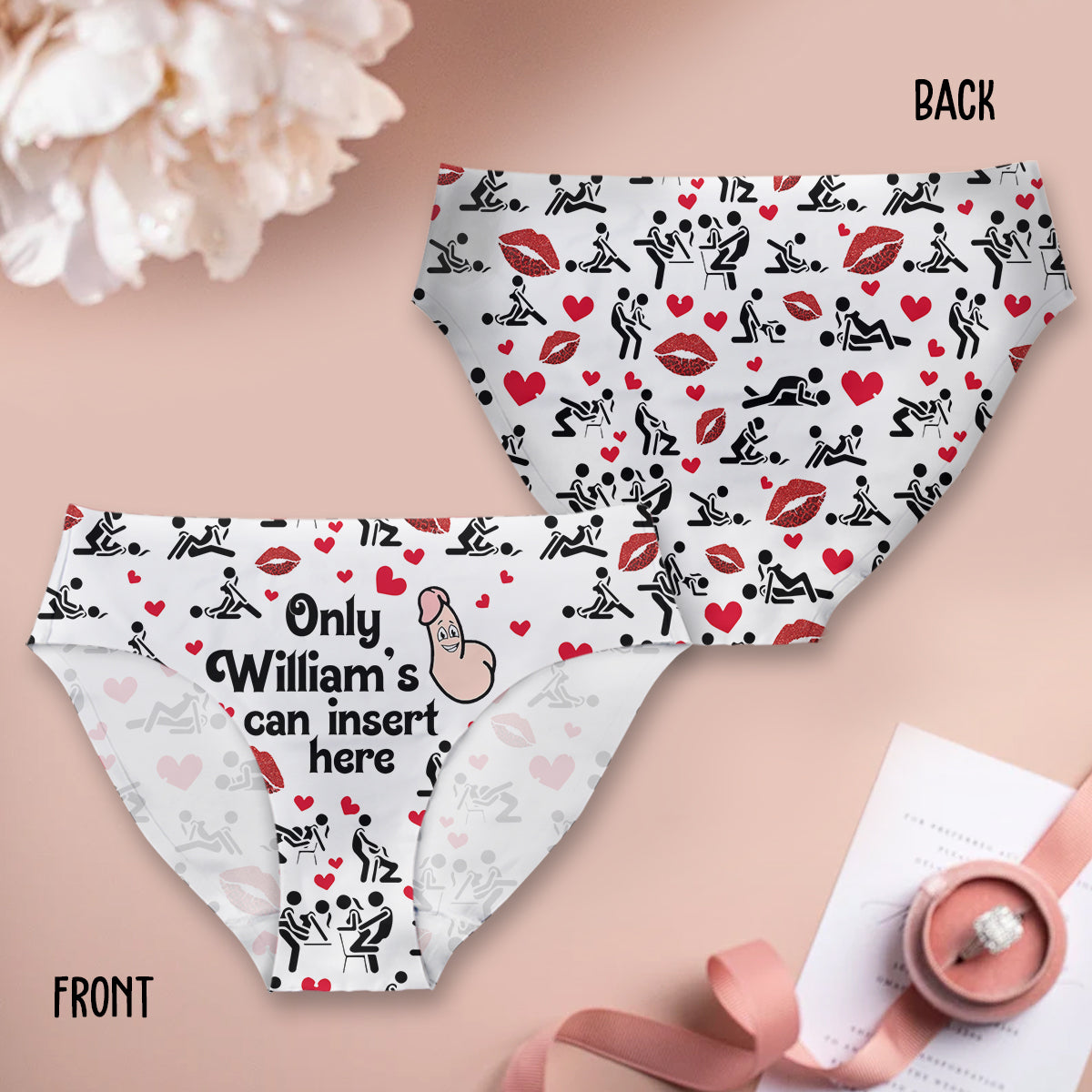 Only You – Personalisierte Slips für Paare