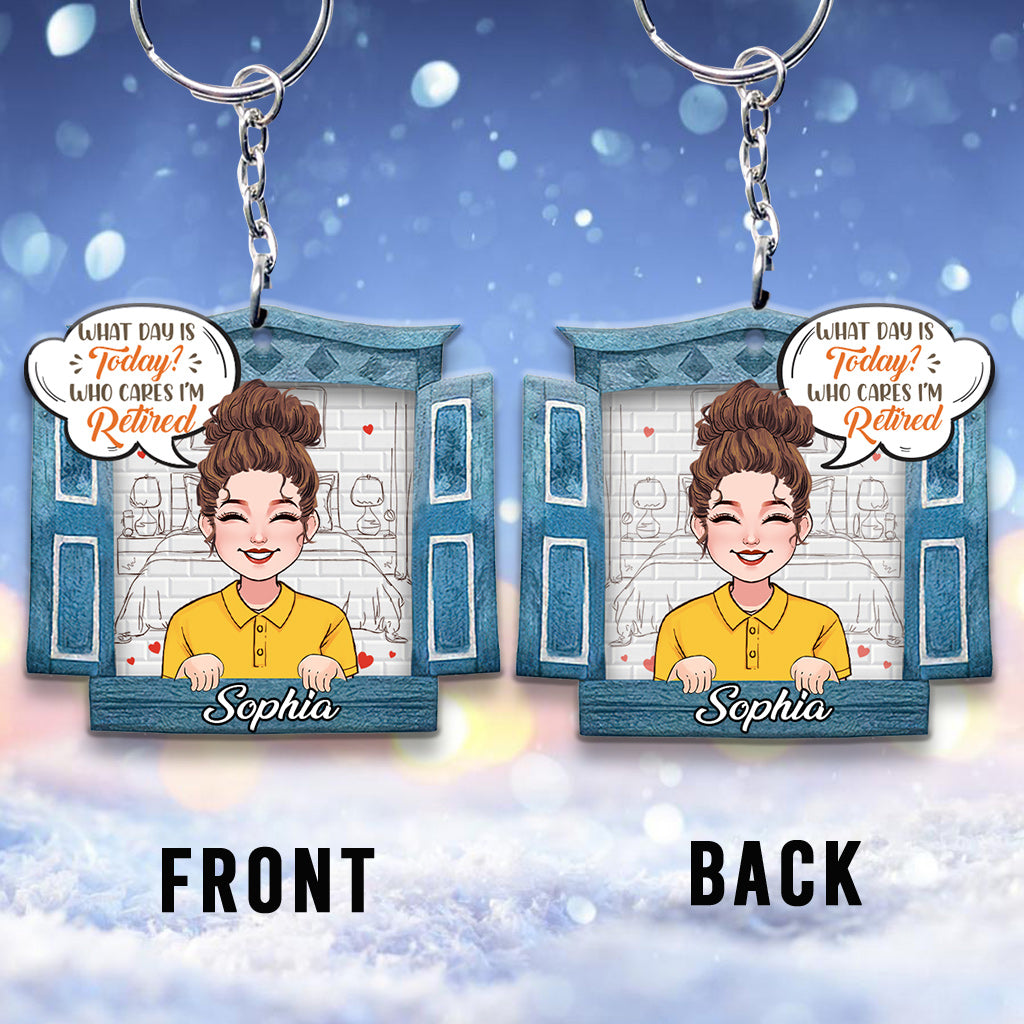 Welcher Tag ist heute? – Personalisierter Schlüsselanhänger (nicht mehr im Handel erhältlich)