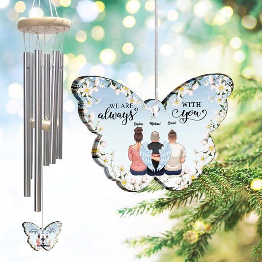 I'm Always With You - Personalized Memorial Wind Chime