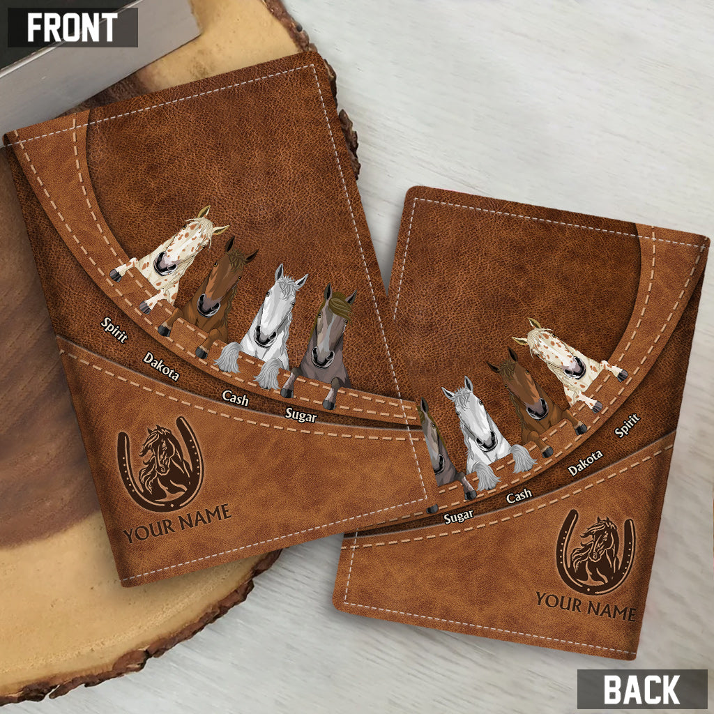 Liebe zum Pferd – Personalisierter Pferdepasshalter