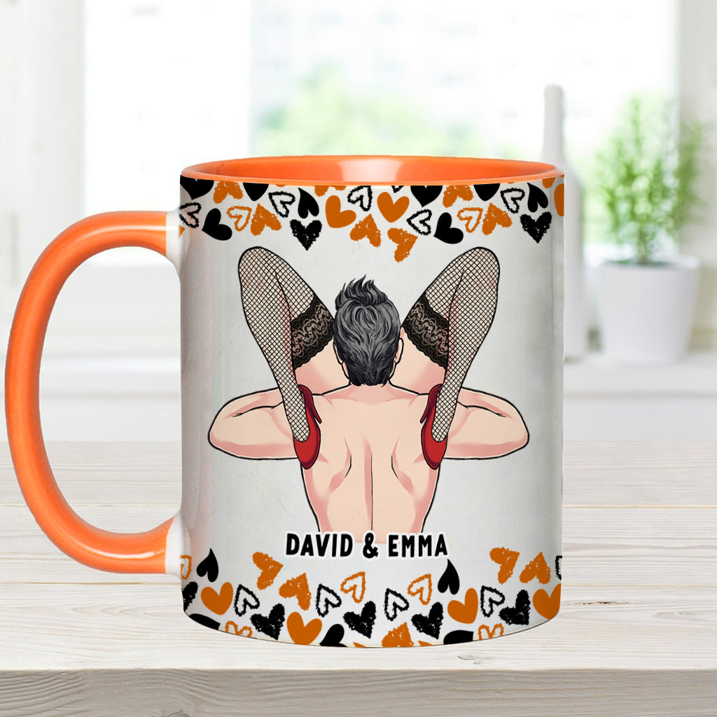 „Ich liebe dein Gesicht“ – personalisierte Tasse für Paare