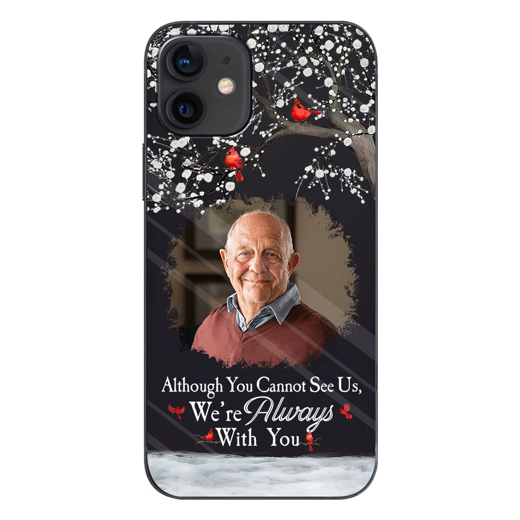 I'm Always With You - Personalized Memorial Clear Phone Case