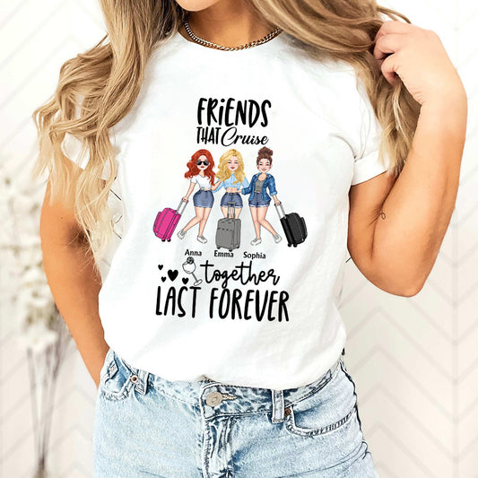 Cruise Squad – Das perfekte Geschenk für Kreuzfahrtbegeisterte: Freundinnen, Mütter, Schwestern, Töchter – personalisierte T-Shirts und Hoodies