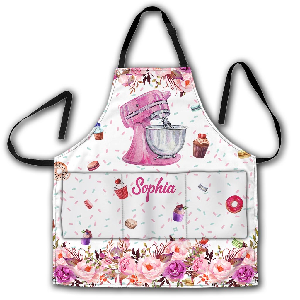 Baking Is My Therapy - Personalized Baking Apron