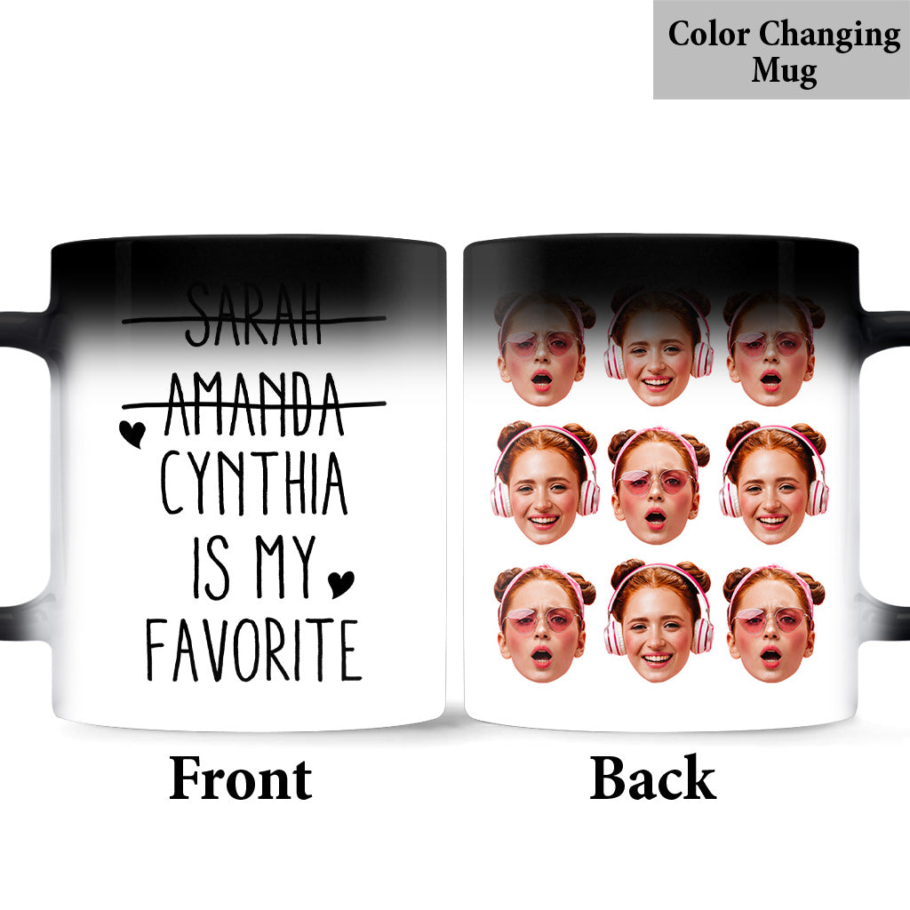 You Are My Favorite - Personalized Couple Mug