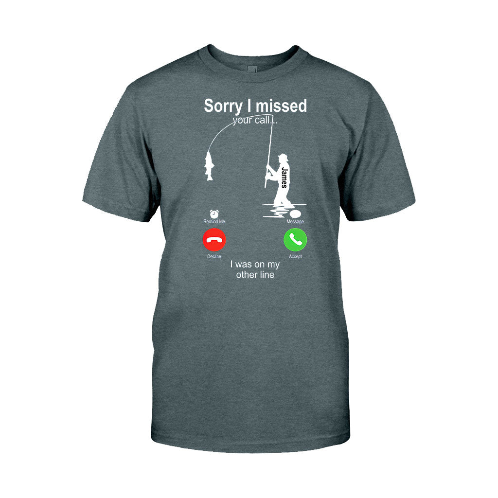 Tut mir leid, dass ich Ihren Anruf verpasst habe, ich war gerade im Gespräch – Personalisiertes Angel-T-Shirt und Hoodie