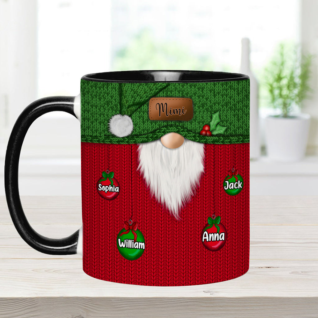 Best Grandma Ever - Personalized Grandma Accent Mug