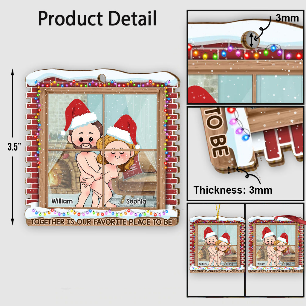 Gemeinsam ist unser Lieblingsort – personalisierter Paarschmuck