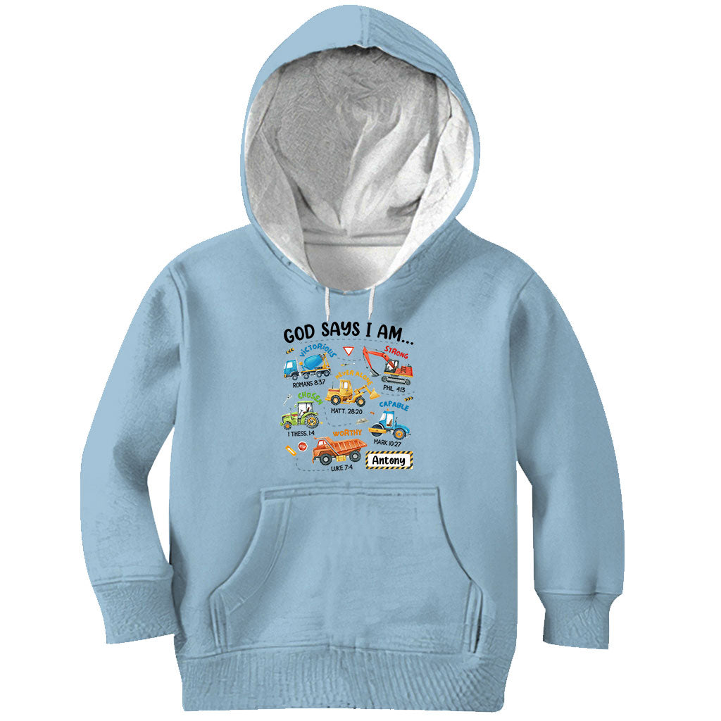 Gott sagt, ich bin es – personalisiertes Kinder-T-Shirt
