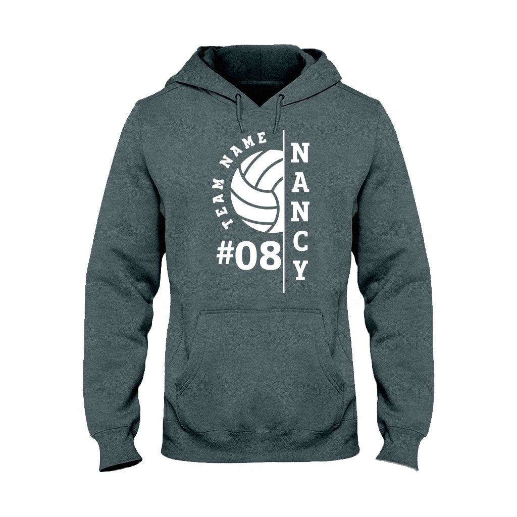 Volleyball lieben – Personalisiertes Volleyball-T-Shirt und Hoodie