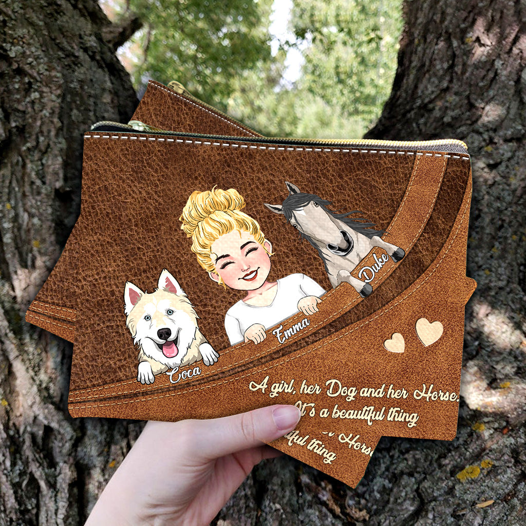 Was für ein schönes Ding – Pferdegeschenk für Hunde- und Katzenliebhaber – personalisierter Beutel