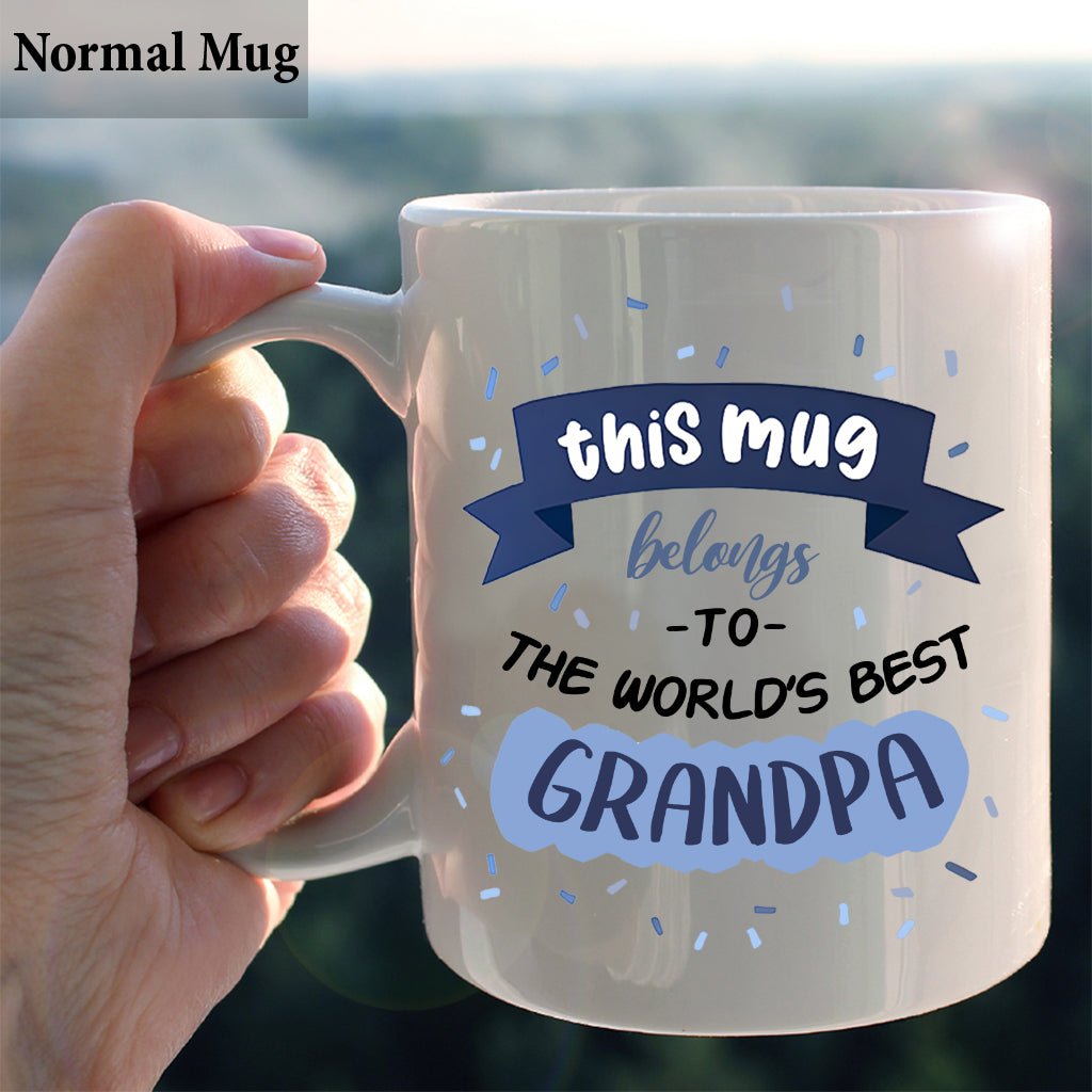 World's Best Grandad - Personalized Grandpa Mug