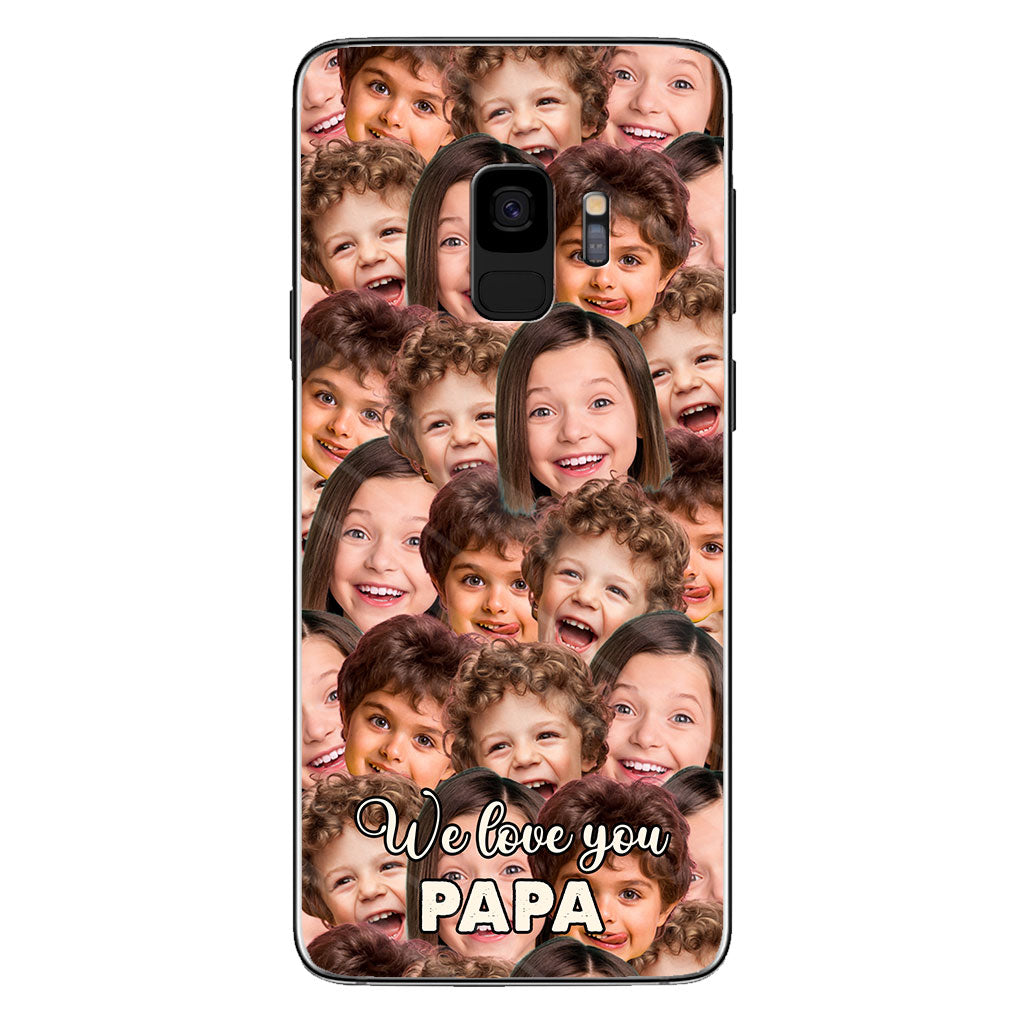 Love You Dad - Gift for dad, grandma, grandpa, mom, uncle, aunt, brother, sister, son, daughter, granddaughter, grandson, husband, wife, boyfriend, girlfriend - Personalized Phone Case