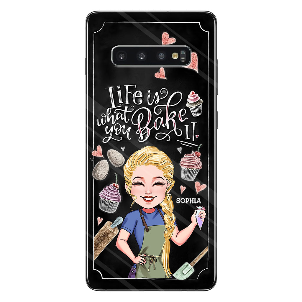 Life Is What You Bake It - Personalized Baking Phone Case