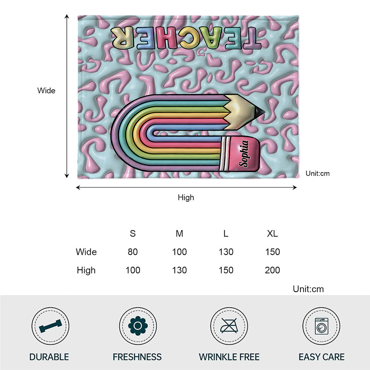 Lehrerleben – Personalisierte Lehrerdecke