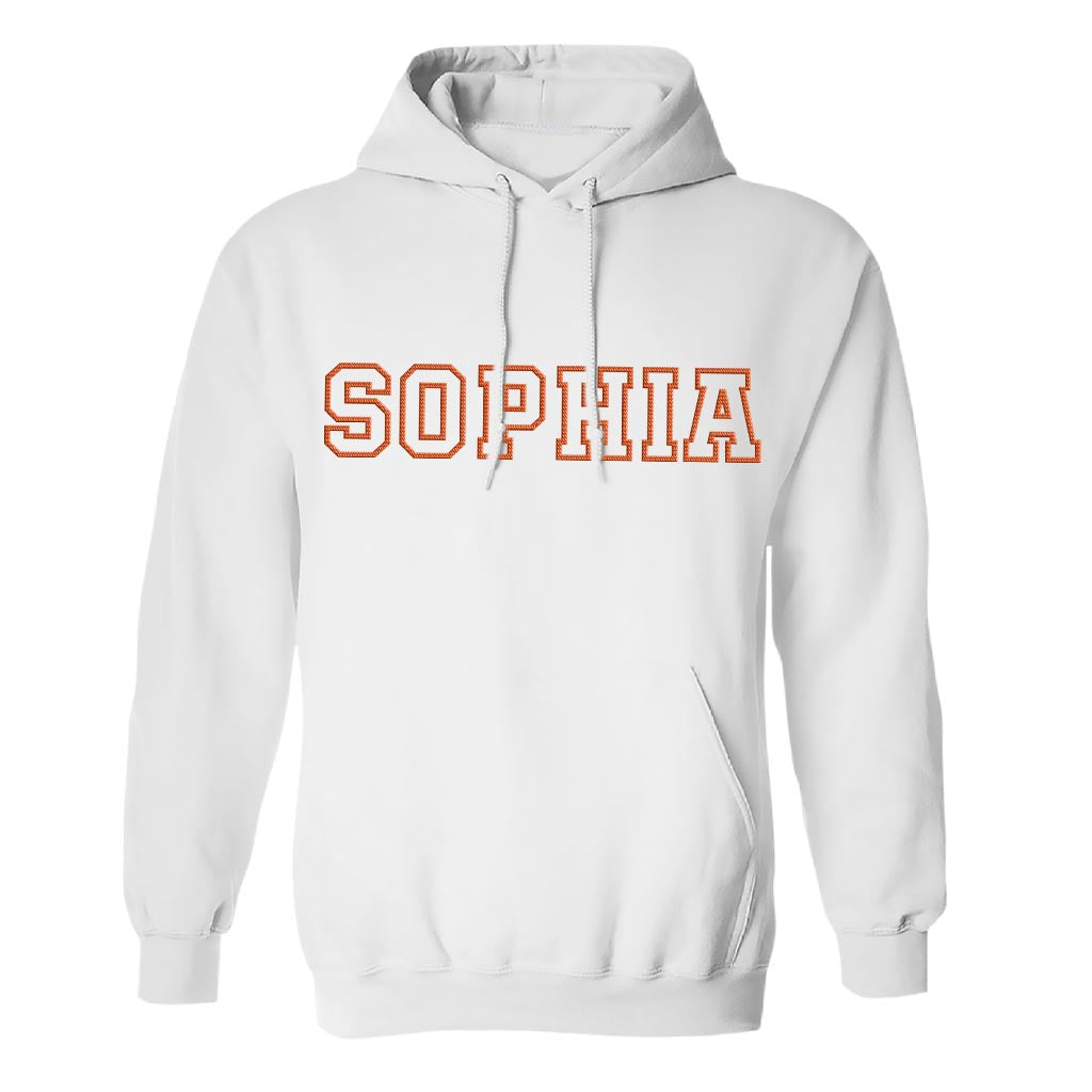 Personalisierter Hoodie mit Stickerei für Stiefmütter – individueller Name