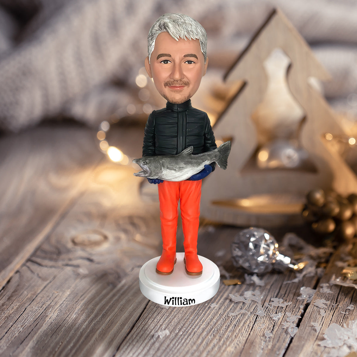 Angel-Wackelkopffigur – Personalisierte Angel-Wackelkopffigur