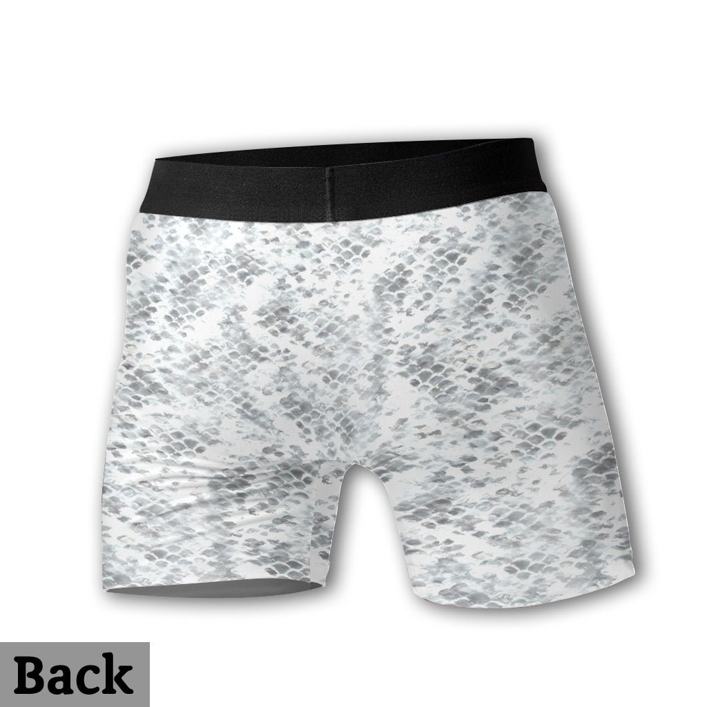 Ich bin süchtig nach dir – personalisierte Angel-Boxershorts für Herren