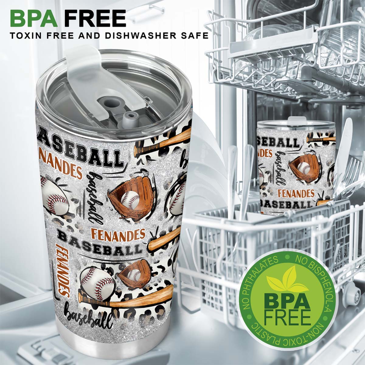 In meiner Baseball-Ära – Personalisierter Baseball-Becher