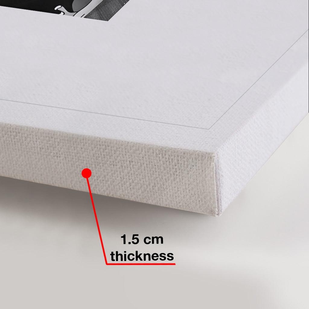 Ich liebe dich, Onkel – Personalisierte Leinwand und Poster für Onkel