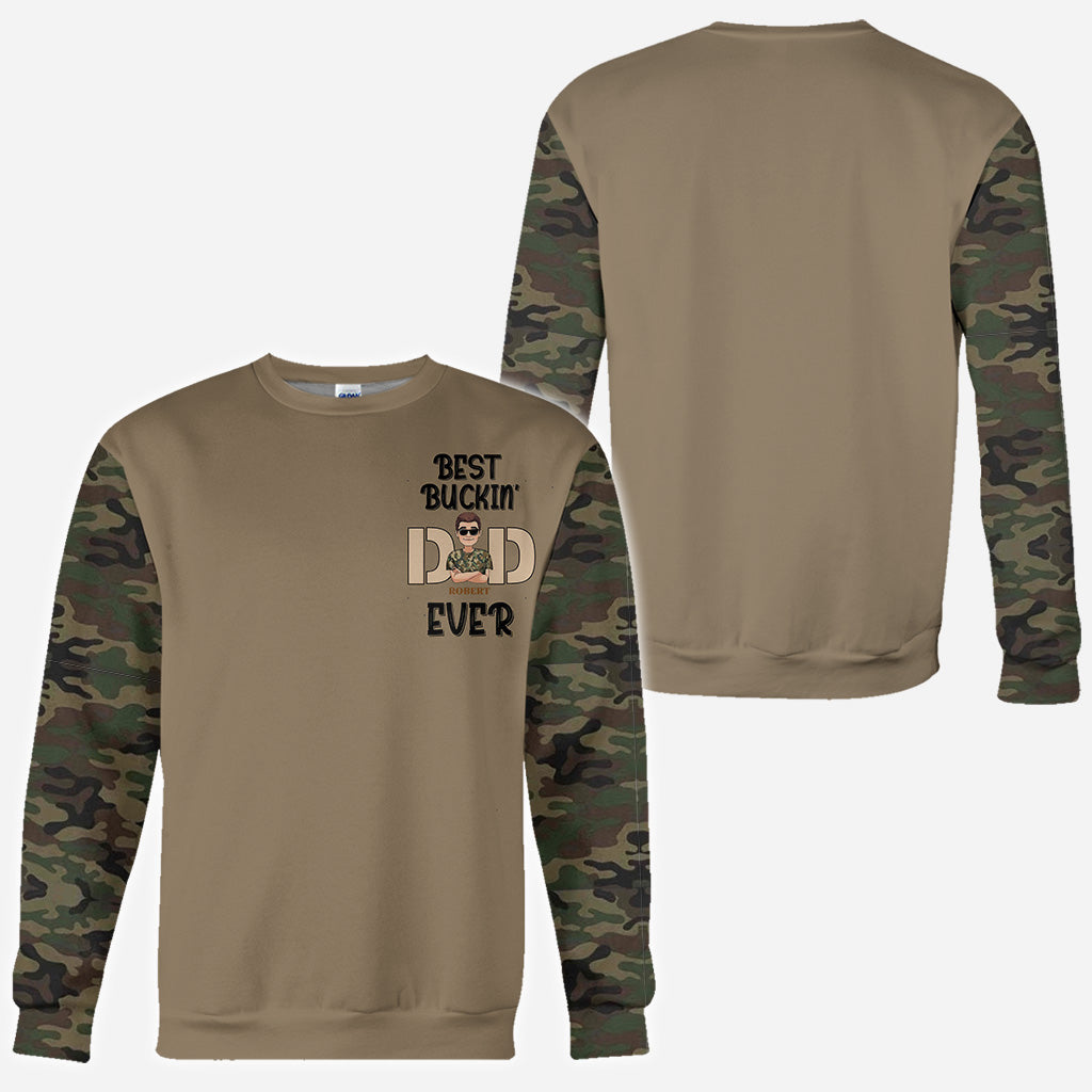 Bester Jagd-Papa - Personalisiertes Jagd-Shirt