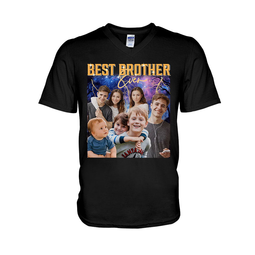 Individuelles Foto im Retro-Stil – Personalisiertes T-Shirt und Hoodie