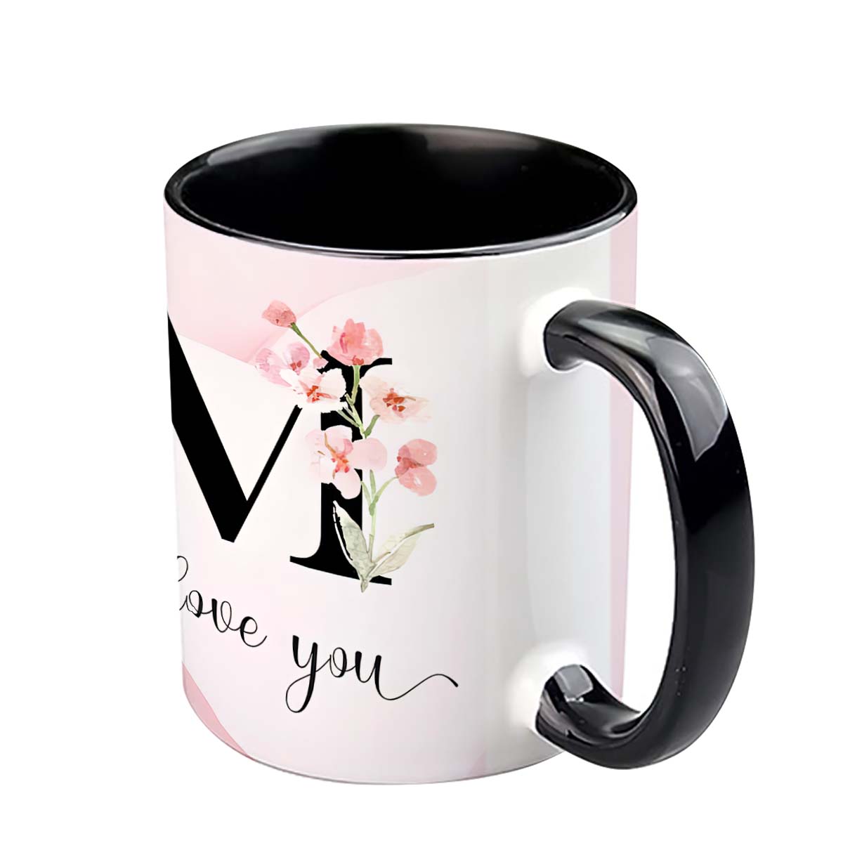 Ich liebe dich Mama - Personalisierte Tasse mit Muttermotiv