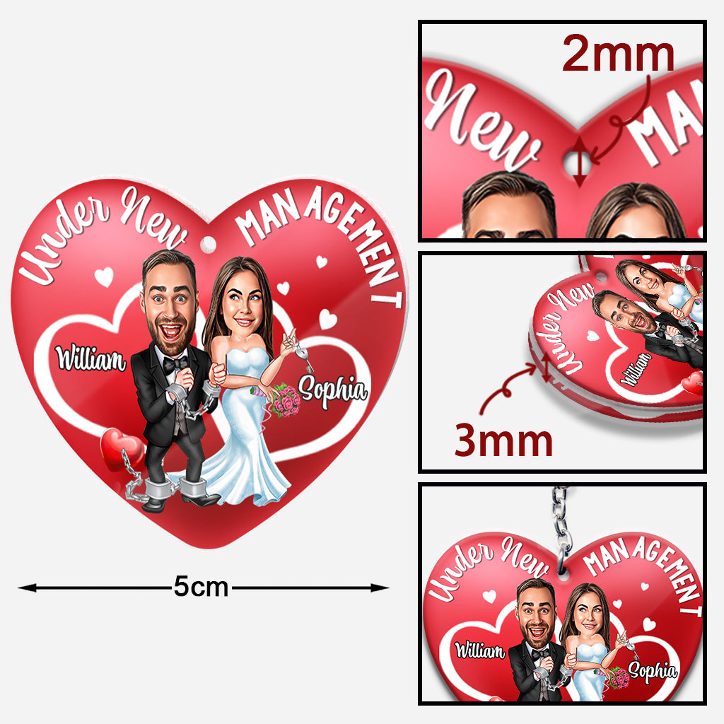 Ich liebe dich immer noch – Personalisierter Schlüsselanhänger für Ehemann und Ehefrau