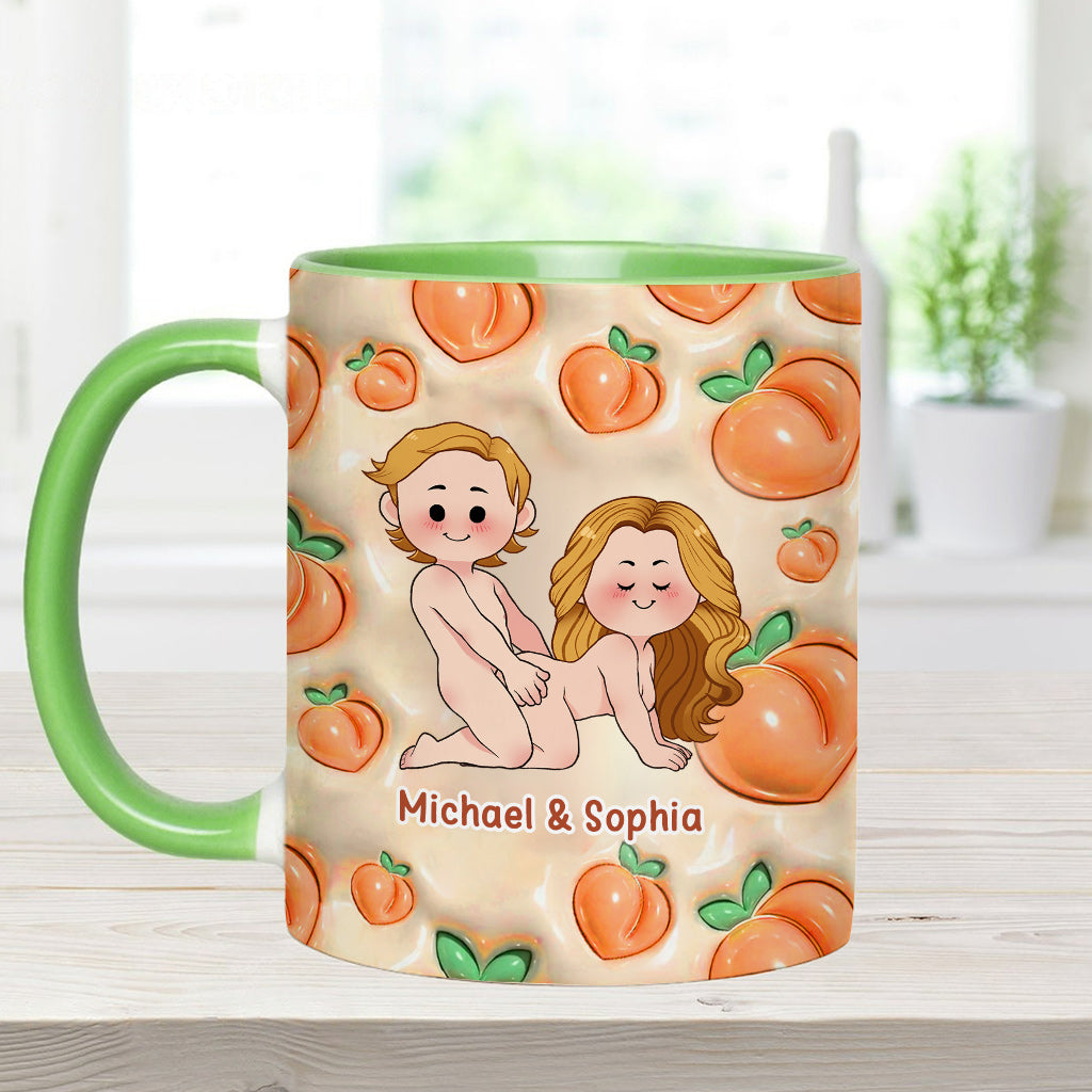Glückwunsch, dass du mein Lieblingspopo bist – Geschenk für Ehemann, Ehefrau, Freund, Freundin – personalisierte Tasse