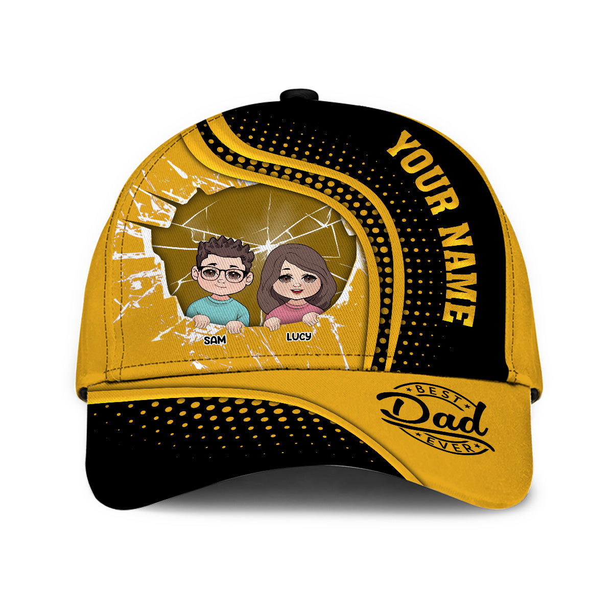 Best Dad Ever - Personalized Father Classic Cap