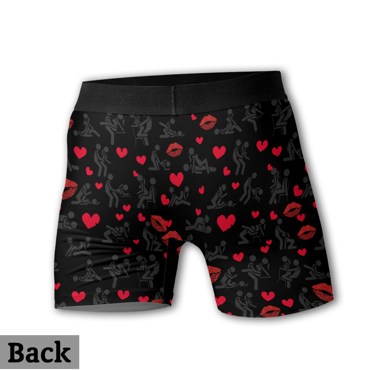 Ich hab's abgeleckt, also gehört's mir – personalisierte Slips für Paare (Damen) und Boxershorts für Herren