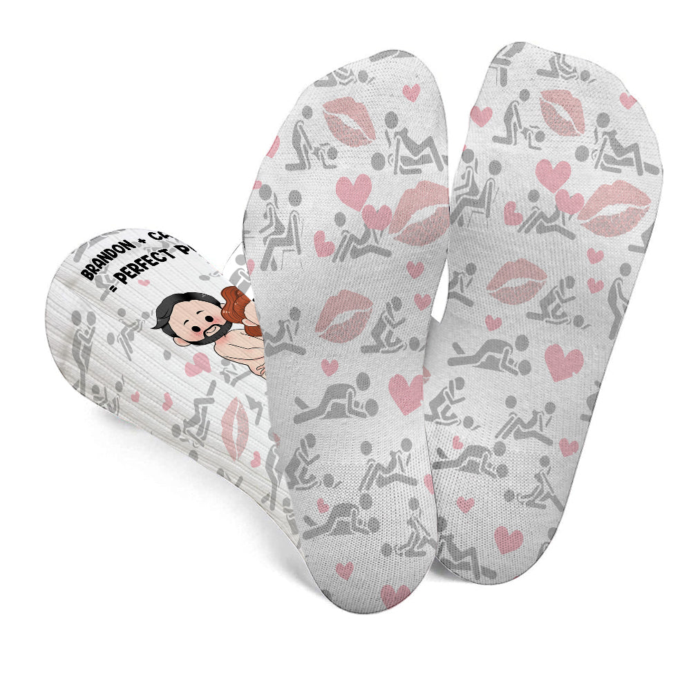 Perfect Pair - Personalized Couple Socks