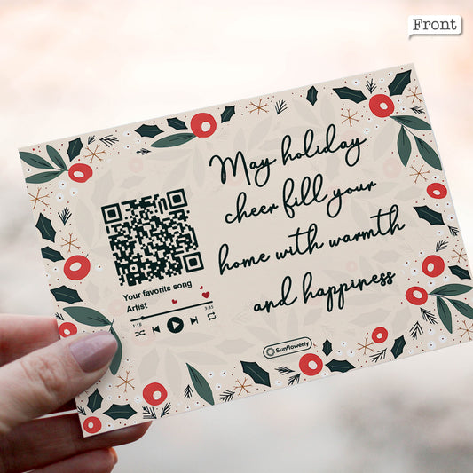 Merry Christmas - Personalized Family Greeting Card